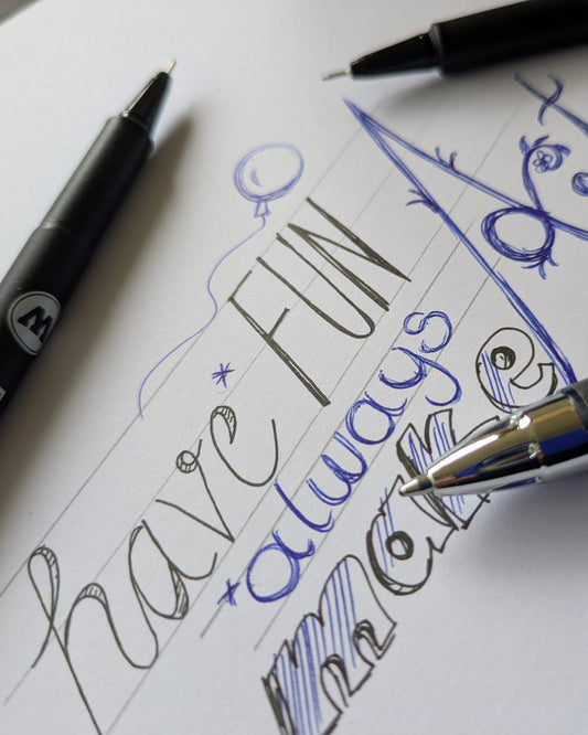 Kreativkurs Handlettering & Skizzieren